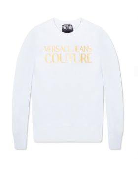 Versace Jeans bluza 72HAIT01 CF01T G03 biały S Kolor biały Rozmiar1 S