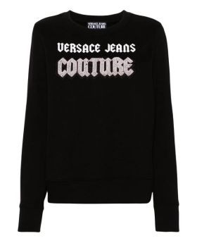 Versace Jeans bluza 77HAIC02 CF00C 899 czarny XS Kolor czarny Rozmiar1 XS