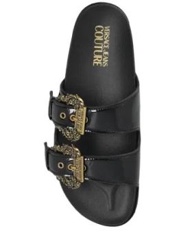 Versace Jeans klapki 80VA3SM1 ZS190 899 czarny 36