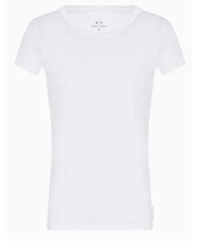 AX t-shirt 8NYT82 YJ16Z 1000 biały