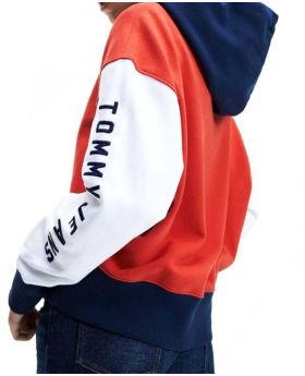 Tommy Jeans bluza TJW Contrast Sleeve Logo