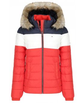 TJ kurtka TJW Colorblock Jacke czerwony 