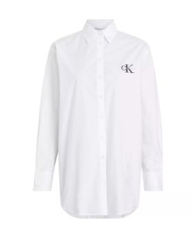 CKJ koszula J20J221866 YAF biały 