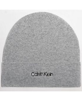 CK czapka K60K608519 PAA siwy