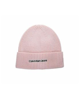Calvin Klein czapka K60K610119 TKY pudrowy OS  Kolor pudrowy Rozmiar4 OS