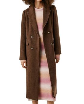 PJ płaszcz PL4024361 899 brązowy