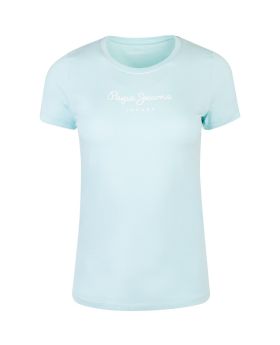 PJ t-shirt PL505202 508 błękitny S