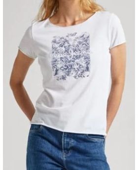 PJ t-shirt PL505829 800 biały