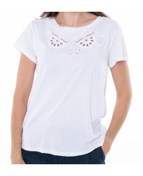 PJ t-shirt PL506115 800 biały