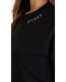 GU t-shirt V5BI12 K8FQ4 JBLK czarny