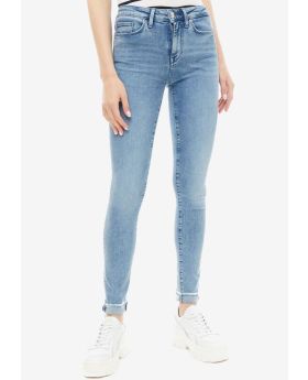 Tommy Hilfiger spodnie Como Skinny RW A Nelly niebieski 27/32 Kolor niebieski Rozmiar1 27/32