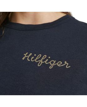 Tommy Hilfiger t-shirt Slim Gold Hilfiger C-nk SS