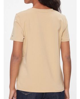 TH t-shirt WW0WW37877 ACR kremowy XL