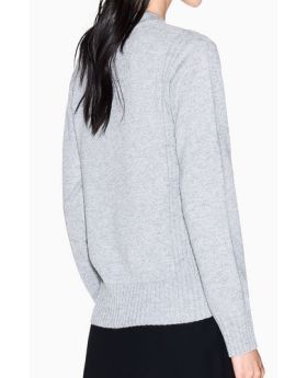 AX sweter XW001164 AF16181 M8086 szary 