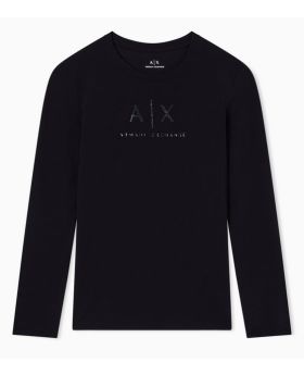 AX t-shirt XW001365 AF16294 UC001 czarny 