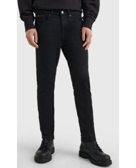 Tommy Jeans spodnie Austin Slim Tprd 1BZ czarne 38/30 Kolor czarny Rozmiar1 38/30