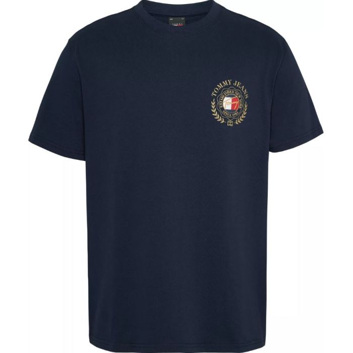 TJ t-shirt DM0DM18540 C1G granatowy