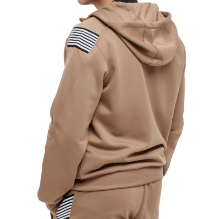 EA7 bluza  6DPM61 PJMTZ 1745 brązowy 