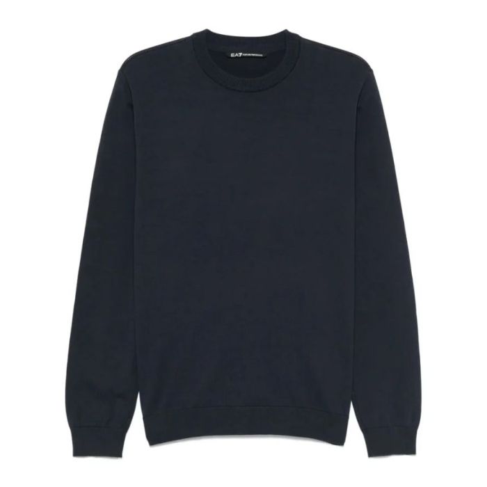 EA7 Sweter  7M000541 AF14755 UB102 granatowy 