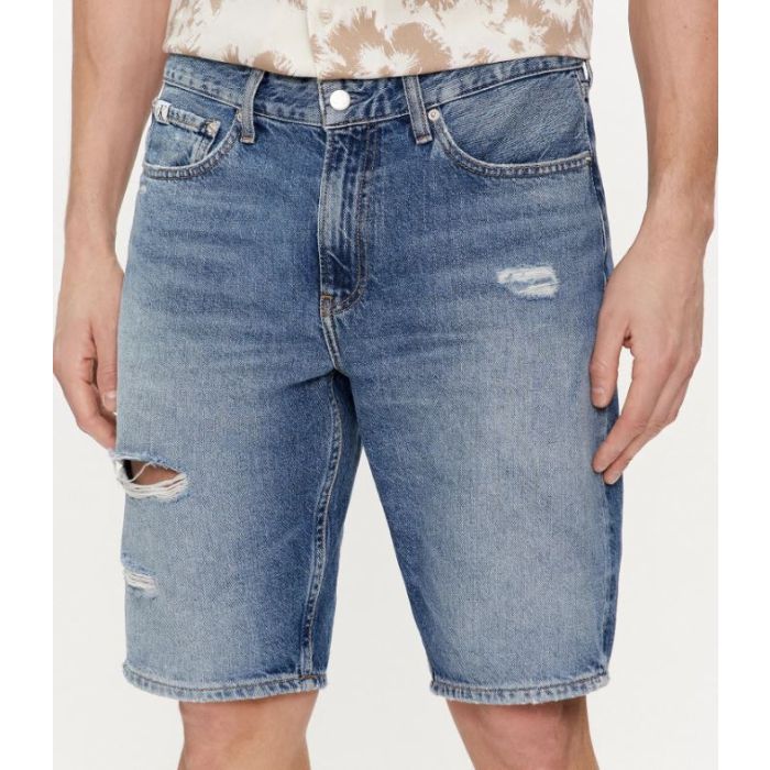 CKJ spodenki J30J324878 1A4 Denim 