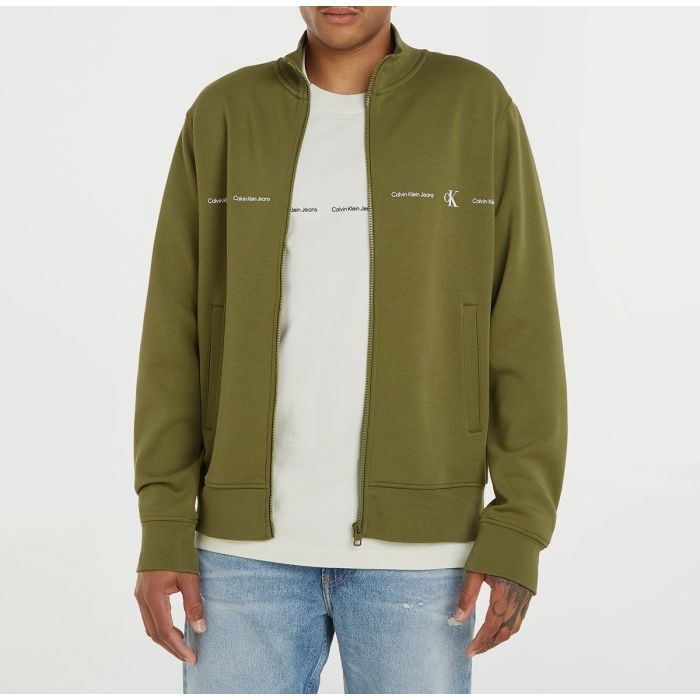 CKJ bluza J30J325493 L9N oliwkowy XXXL
