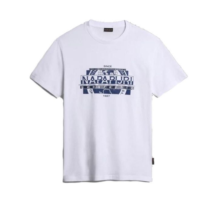 NAP t-shirt S-Manta SS NP0A4H2C0021 bia?y