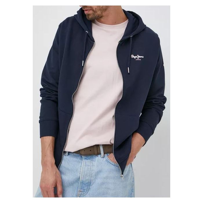 PJ bluza Edward Zip PM582382 594 granatowy