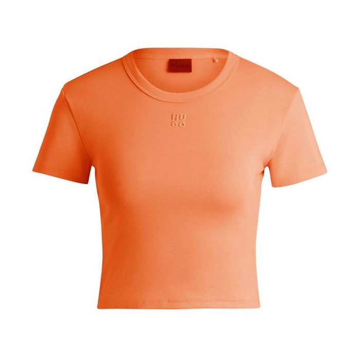 HU t-shirt 50512000 825 pomarańczowy