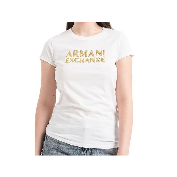 AX t-shirt 6RYT07 YJ8QZ 1000 biały