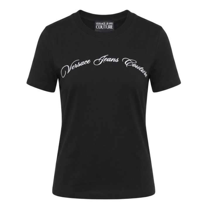 VJ t-shirt 80HAHD05 CJ01Z 899 czarny
