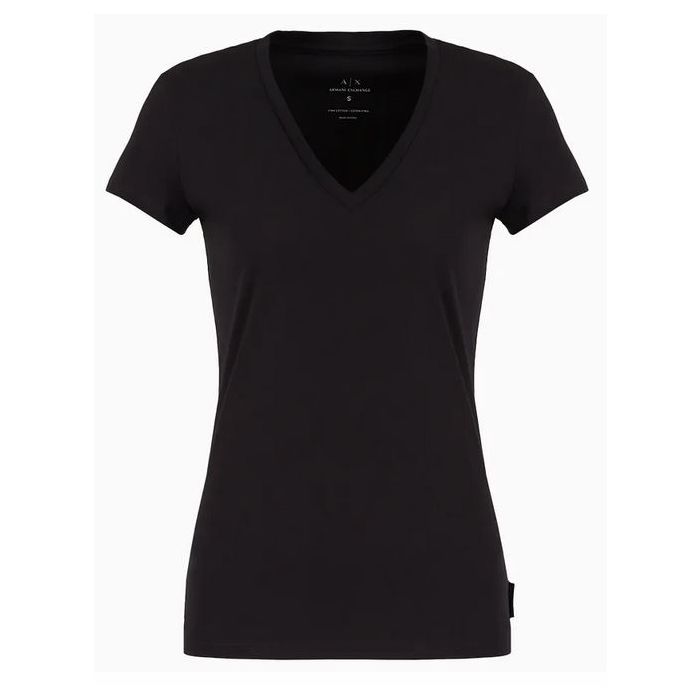 AX t-shirt 8NYTDH YJ16Z 1200 czarny
