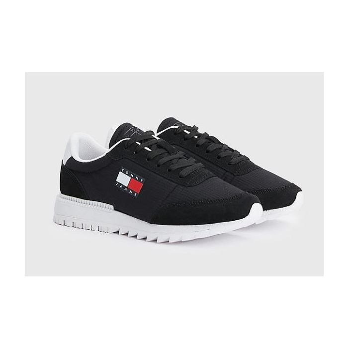 TH buty Tommy Jeans Retro Evolve czarny