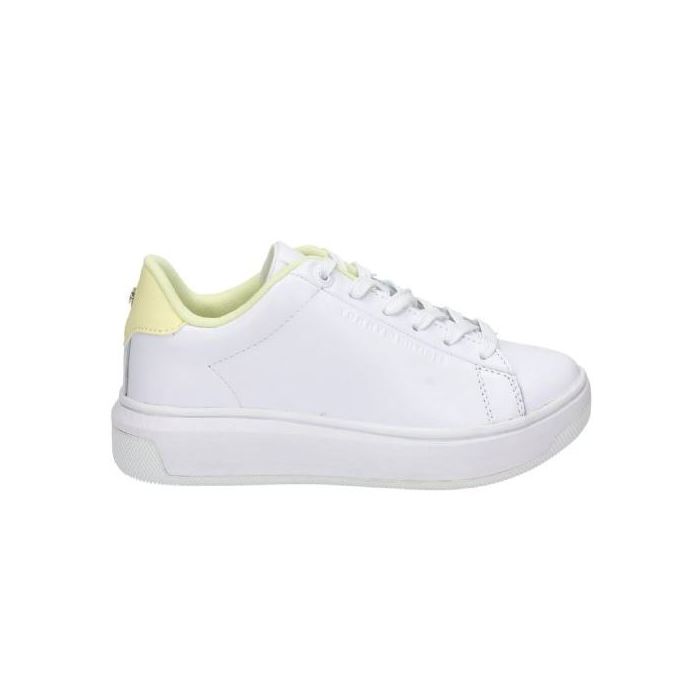 TH Buty LOWCUT LEATHER CUPSO Biały 