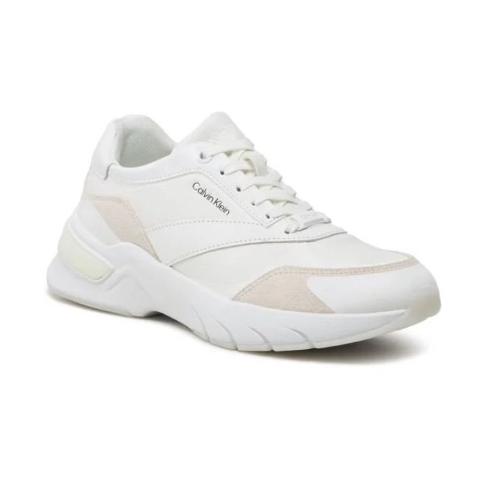 CK buty Elevated Runner Lace Up biały