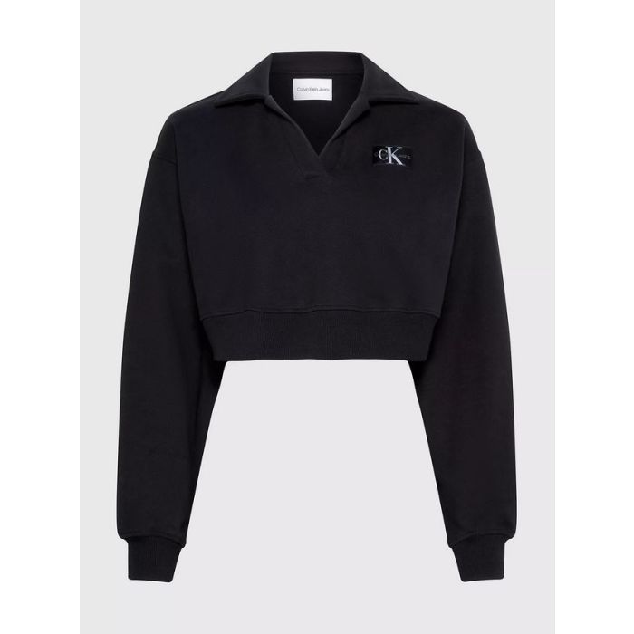 CKJ bluza J20J222232 BEH czarny 