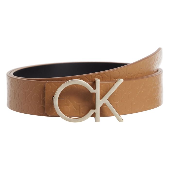 CK pasek K60K610156 GA5 brązowy