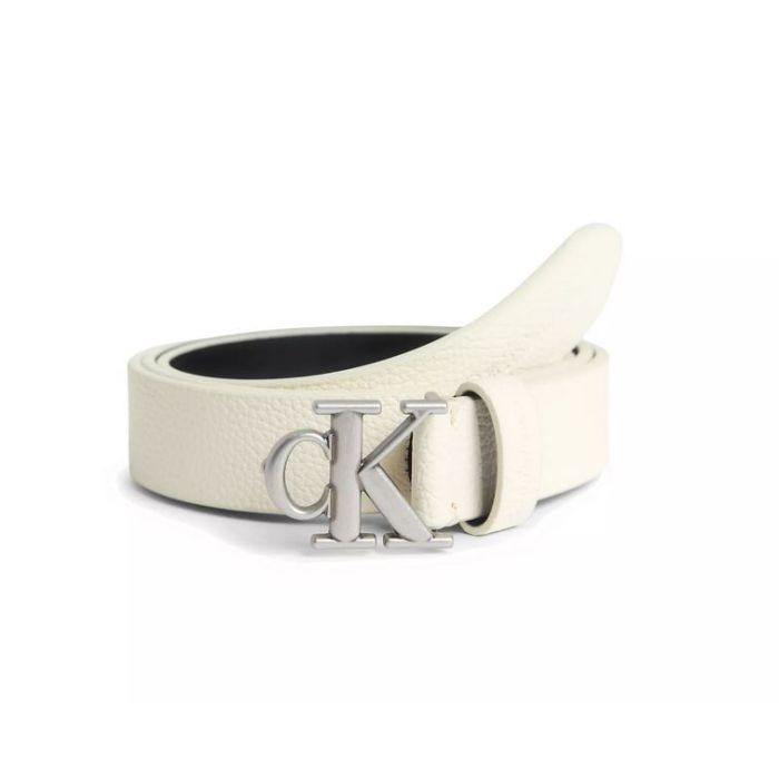 CK pasek K60K611253 YBI biały 