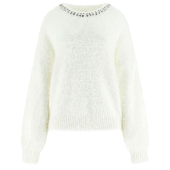 GU sweter W5BR58Z3BH0 G106 biały 