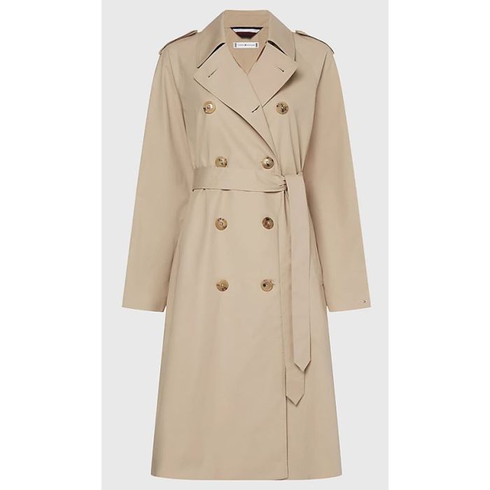 TH p?aszcz 1985 Cotton Blend DB Trench
