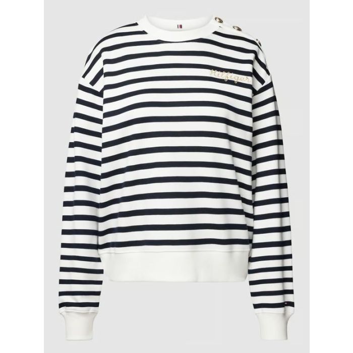 TH bluza WW0WW41235 0FA  biały