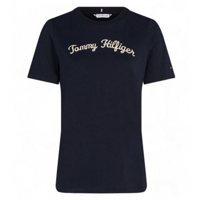 TH t-shirt  WW0WW42589 DW5 granatowy 