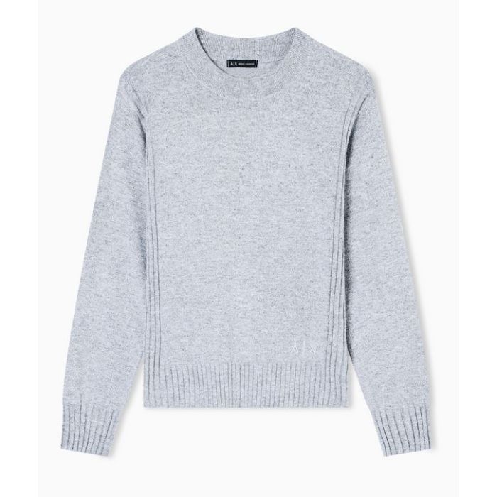AX sweter XW001164 AF16181 M8086 szary 