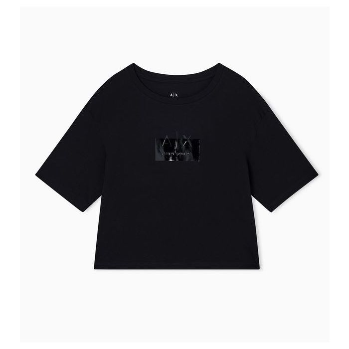 AX t-shirt XW001385 AF103562 UC001 czarny 