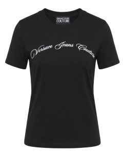 VJ t-shirt 80HAHD05 CJ01Z 899 czarny