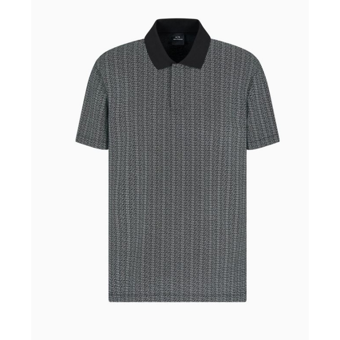AX polo XM000736 AF10819 FC039 czarny 